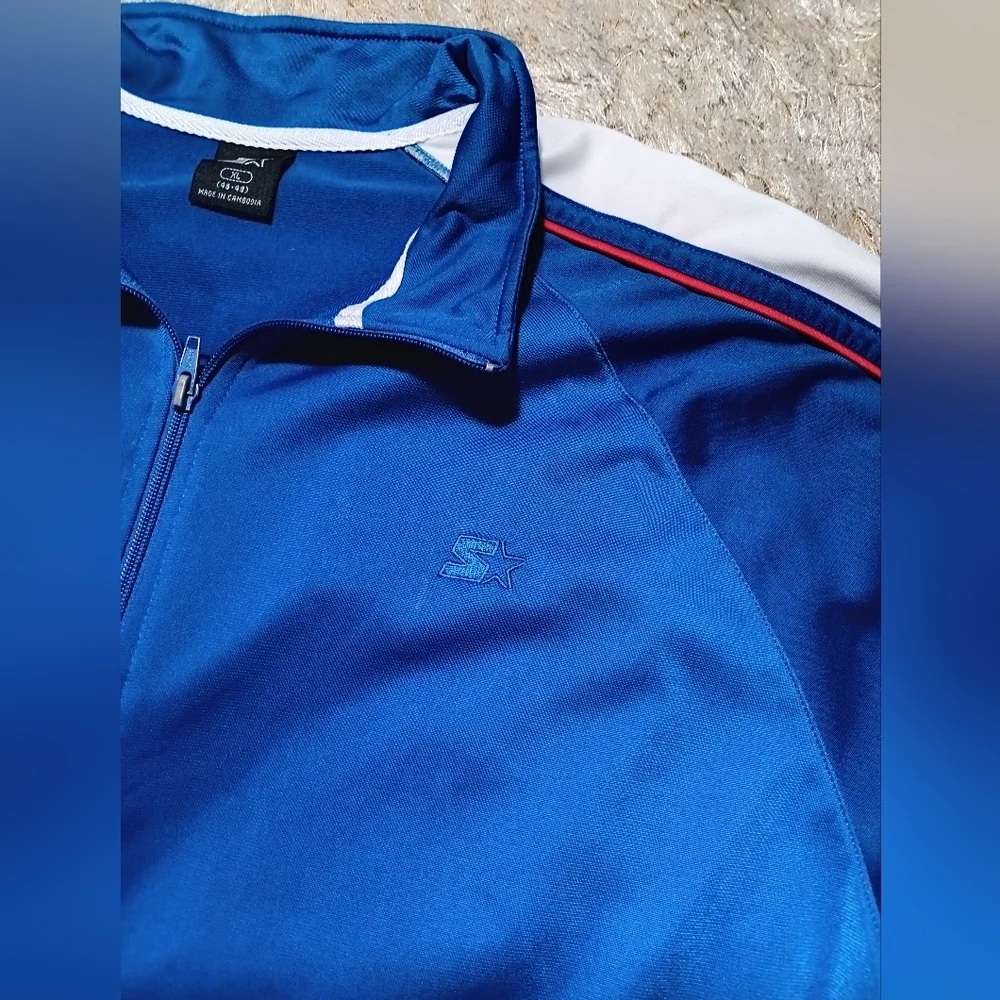 Blue Track Jacket